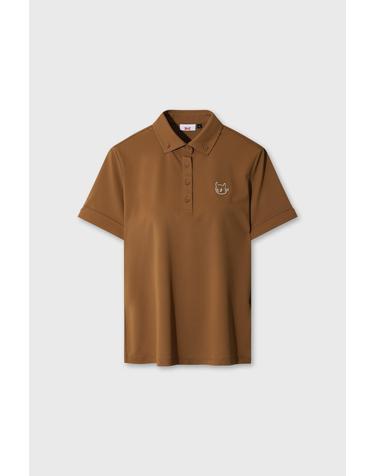 [WAAC] Women Turn-up Cuff Pique Polo WWTCA26600BRX