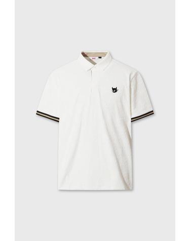[WAAC] Men WAACKY Jacquard Polo WMTCM26500WHX