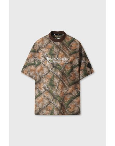 [WAAC] [WAAC X JONES] JONES Mens Air-Dot Pattern Pullover WMTCA26672BRX