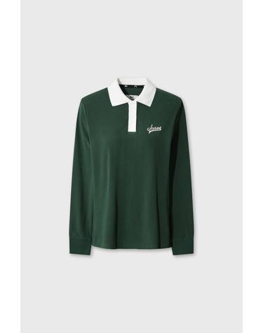[WAAC] [WAAC X JONES] Womens Basic Polo WWTBA26670GRD