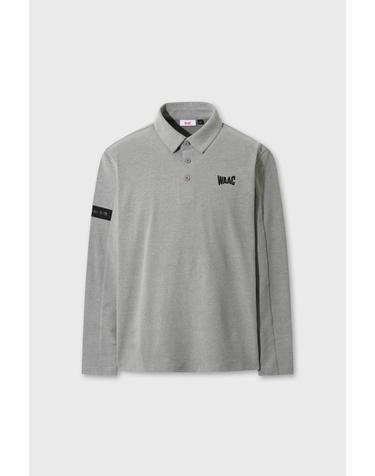 [WAAC] Men WAACK Signature Fleece Polo WMTBW26701GYM