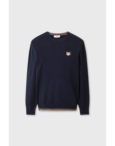 [WAAC] WTO Men Cashmere Wholegarment Sweater WMWAW26730NYD