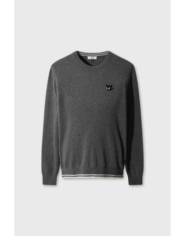 [WAAC] WTO Men Cashmere Wholegarment Sweater WMWAW26730GYD