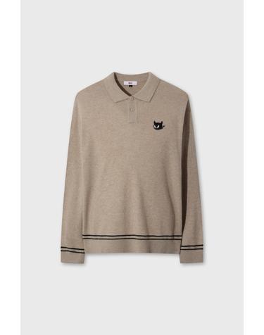 [WAAC] WTO Men Cashmere Knit Polo WMWAW26732BEX