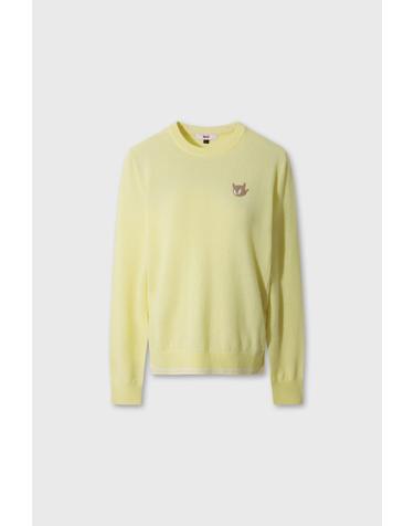 [WAAC] WTO Women Cashmere Wholegarment Sweater WWWAW26730YEL