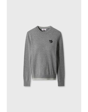 [WAAC] WTO Women Cashmere Wholegarment Sweater WWWAW26730GYM