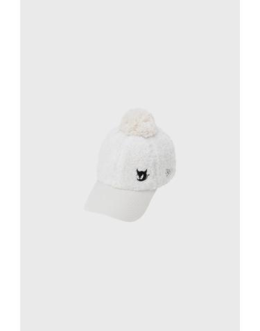 왁 [WAAC] NEW ERA 930 LONG VISOR POMPOM WAACKY CAP WGRCX26881IVX