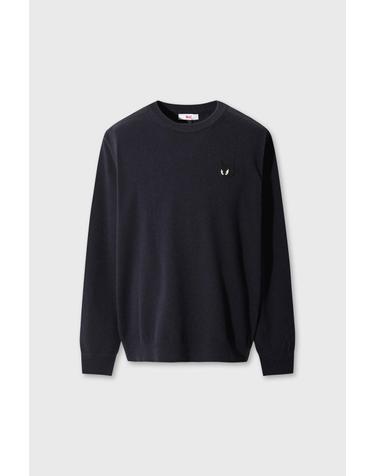 왁 [WAAC] [Exclusive] Men WTO Cashmere Wholegarment Sweater WMWAW26930NYD