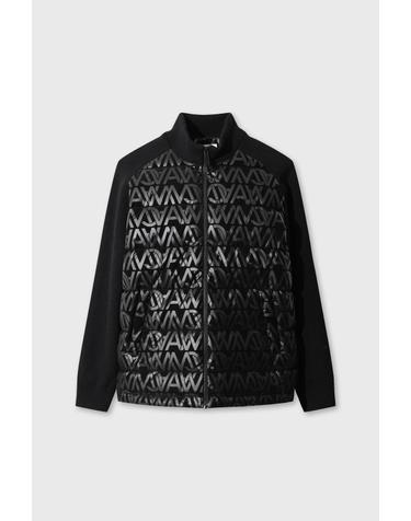 [WAAC] Men Patterned Down Knit Jumper WMWAW26804BKX