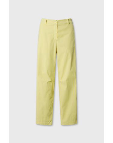 [WAAC] Women Corduroy Tapered Pants WWPNW26703YEL