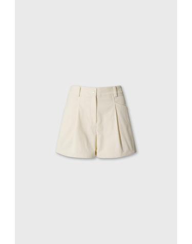 왁 [WAAC] Women Corduroy half pants WWPNW26707IVX