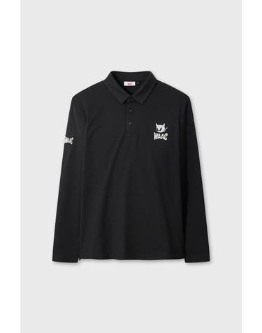 [WAAC] [Exclusive] PLAYERS EDITION Men Fleece Polo WMTBW26901BKX