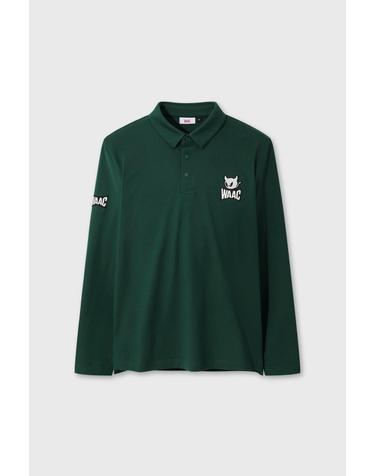 [WAAC] [Exclusive] PLAYERS EDITION Men Fleece Polo WMTBW26901GRD