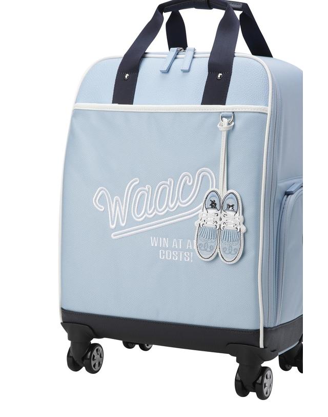 왁 [WAAC] 4 Wheel Boston Bag WGBOX26100BUL 착용컷