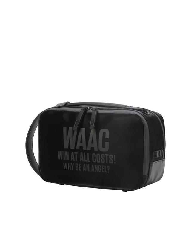 왁 [WAAC] WAAC Logo Pouch WGBAX26143BKX 착용컷