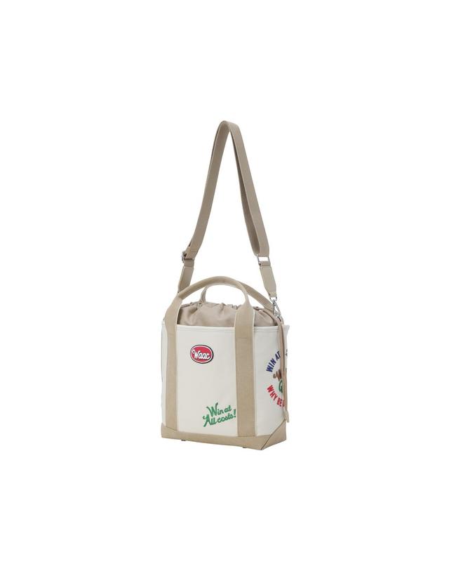 왁 [WAAC] Women Pattern Tote Bag WGBAX26114BEX 착용컷