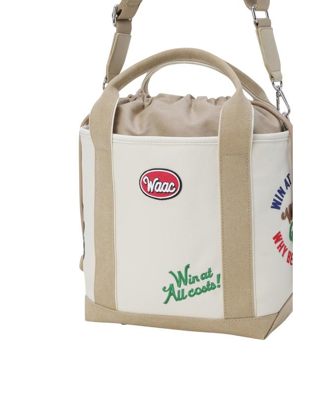 왁 [WAAC] Women Pattern Tote Bag WGBAX26114BEX 착용컷