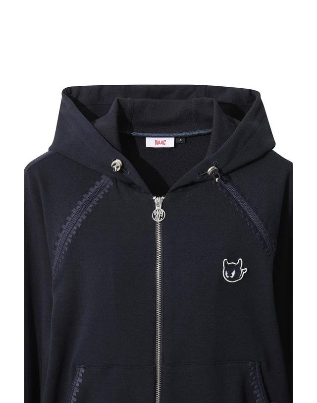 왁 [WAAC] Women Jersey Hooded Jacket WWTBS26121NYD 착용컷