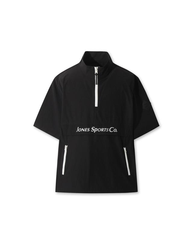 왁 [WAAC] [WAAC X JONES] Men’s Typo Half-zip Anorak(SET-UP) WMVAM26270BKX 착용컷