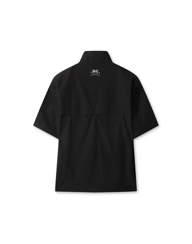 왁 [WAAC] [WAAC X JONES] Men’s Typo Half-zip Anorak(SET-UP) WMVAM26270BKX 착용컷