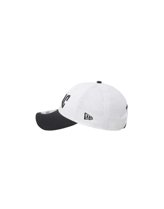 왁 [WAAC] NEW ERA 940 PERFORMANCE LOGO CAP WGRCX26181BKM 착용컷