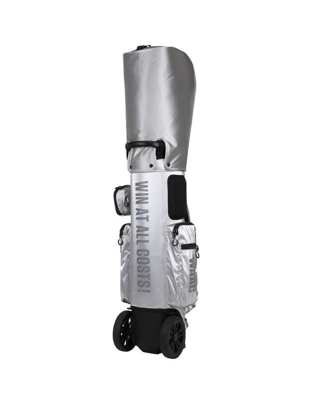 왁 [WAAC] 9 Big Wheel Caddy Bag WGBNX26101SVX 착용컷