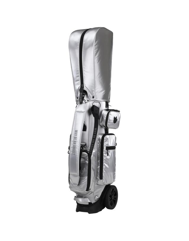 왁 [WAAC] 9 Big Wheel Caddy Bag WGBNX26101SVX 착용컷