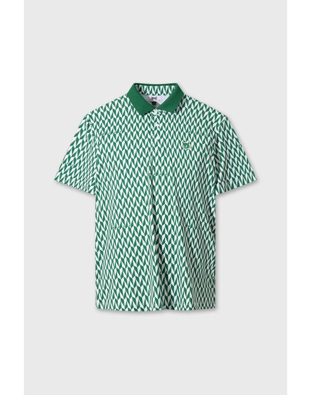 왁 [WAAC] [Exclusive] PLAYERS EDITION Arrow Print Polo WMTCM26903GRX 착용컷