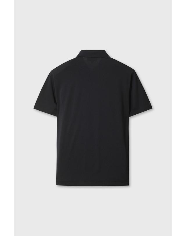 왁 [WAAC] [Exclusive] PLAYERS EDITION Emblem Polo WMTCM26902BKX 착용컷