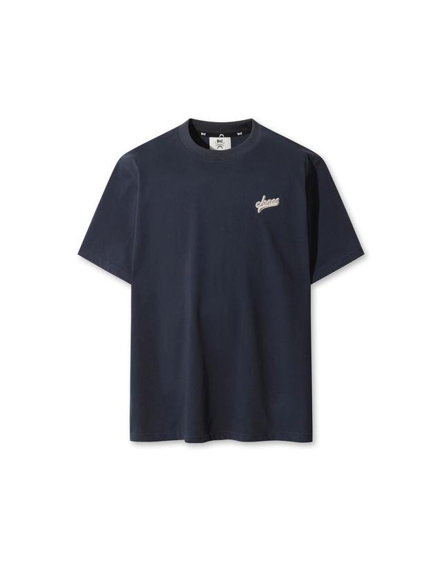왁 [WAAC] JONES Mens ROSES Crewneck T-shirt WMTCM26272NYD 착용컷