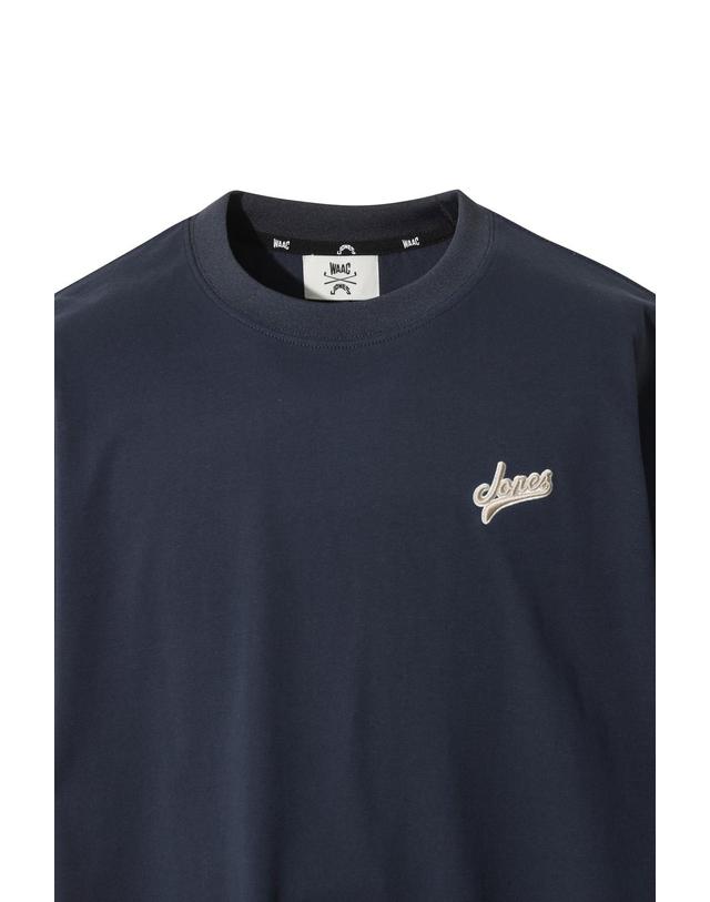 왁 [WAAC] JONES Mens ROSES Crewneck T-shirt WMTCM26272NYD 착용컷