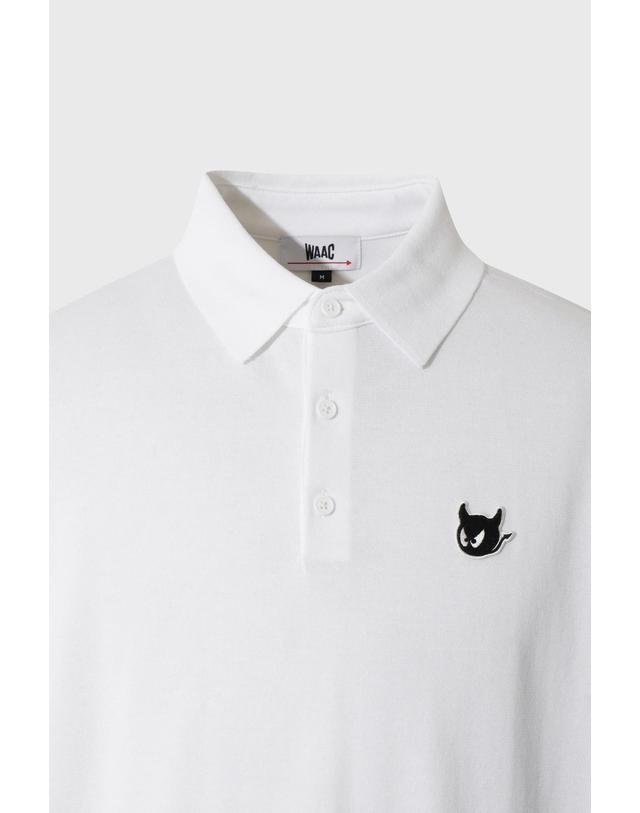왁 [WAAC] [Exclusive] Men WAACKY Essential Knit Polo WMWAM26901IVX 착용컷