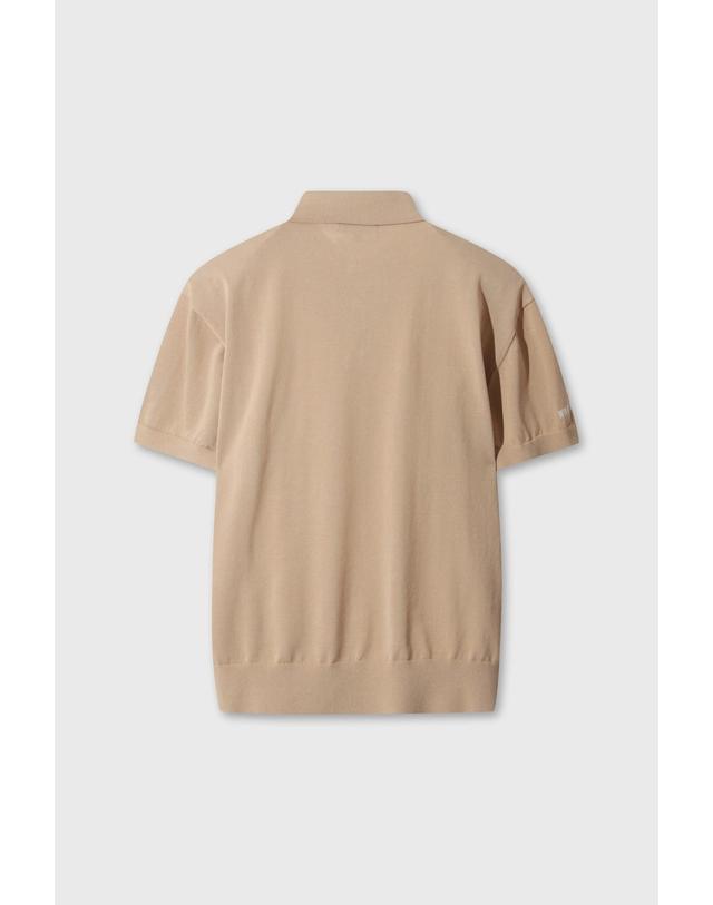 왁 [WAAC] [Exclusive] Men WAACKY Essential Knit Polo WMWAM26901BEX 착용컷