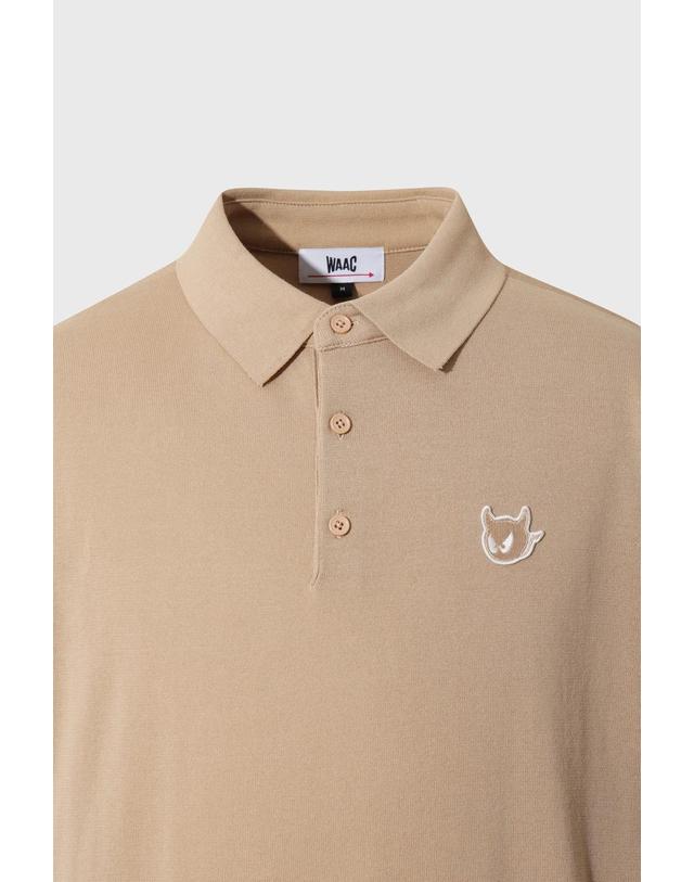 왁 [WAAC] [Exclusive] Men WAACKY Essential Knit Polo WMWAM26901BEX 착용컷