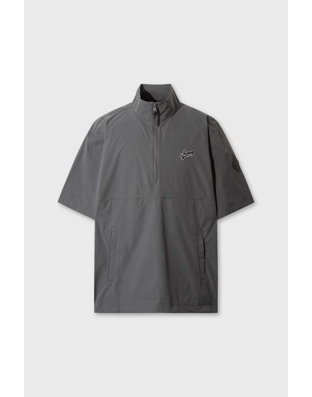 왁 [WAAC] [WAAC X JONES] Men’s Solid Half-zip Anorak WMVAM26271GYD 착용컷