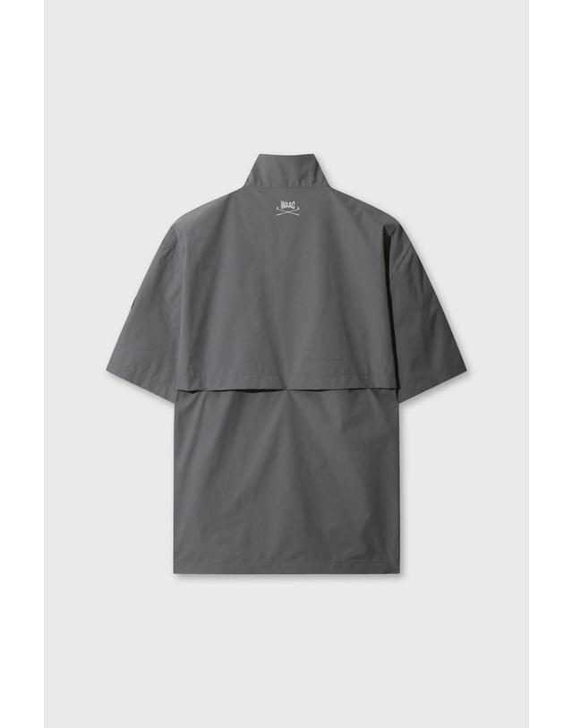 왁 [WAAC] [WAAC X JONES] Men’s Solid Half-zip Anorak WMVAM26271GYD 착용컷
