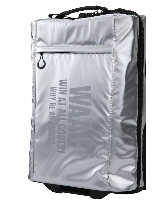 왁 [WAAC] 2 Wheel Boston Bag WGBOX26101SVX 착용컷