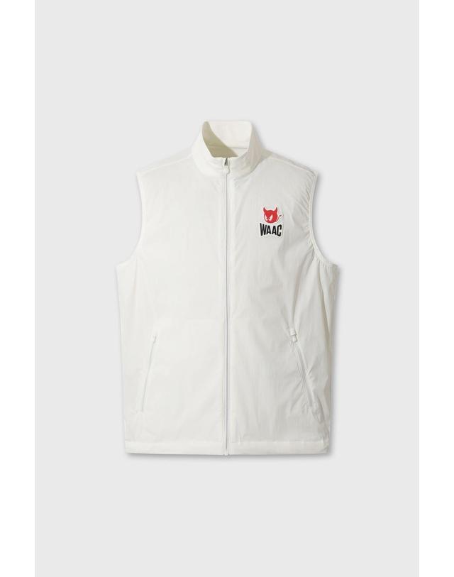 왁 [WAAC] [Exclusive] PLAYERS EDITION Men Full Zip Vest WMVAM26901WHX 착용컷