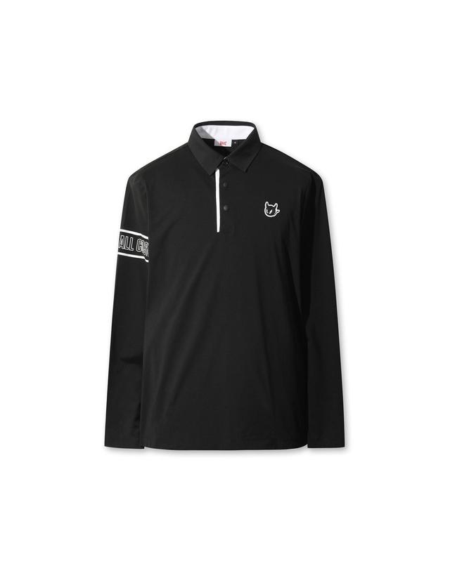 왁 [WAAC] WAACKY Basic Polo WMTBM26200BKX 착용컷