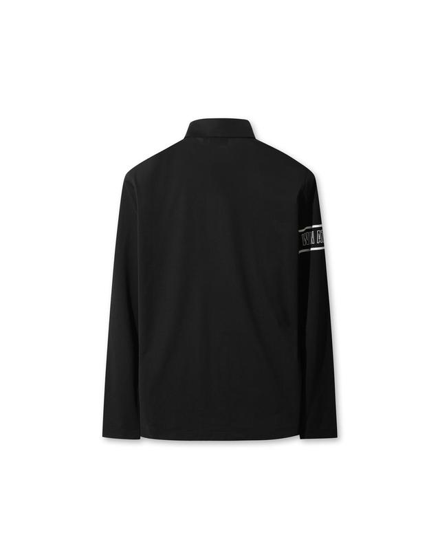 왁 [WAAC] WAACKY Basic Polo WMTBM26200BKX 착용컷