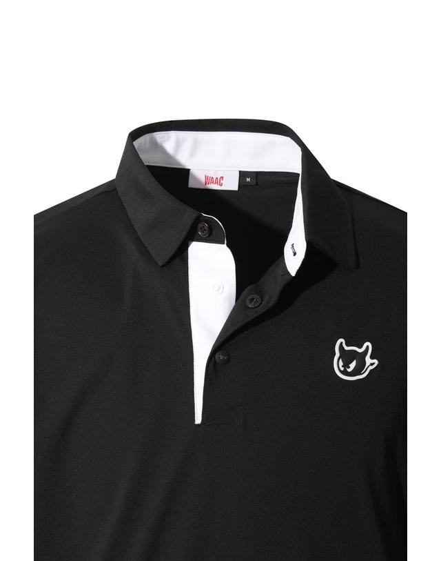 왁 [WAAC] WAACKY Basic Polo WMTBM26200BKX 착용컷