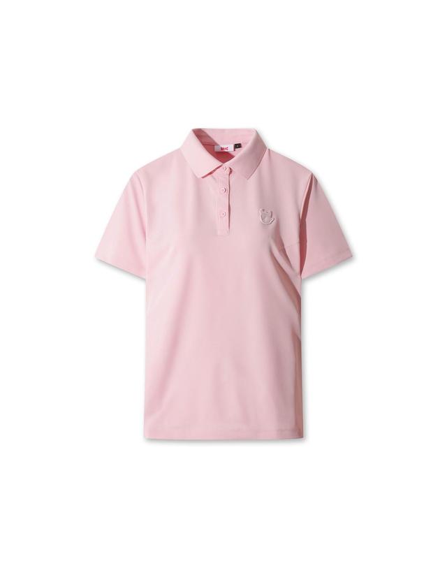 왁 [WAAC] WAACKY Women Summer Pique Polo WWTCM26300PIX 착용컷