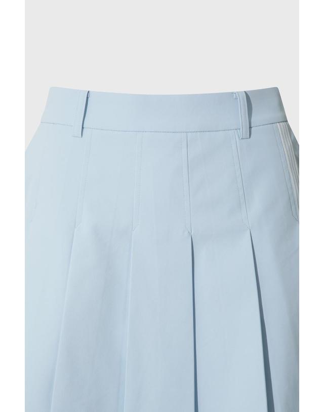 왁 [WAAC] Women Essentail pleats skort WWKCM26200BUL 착용컷