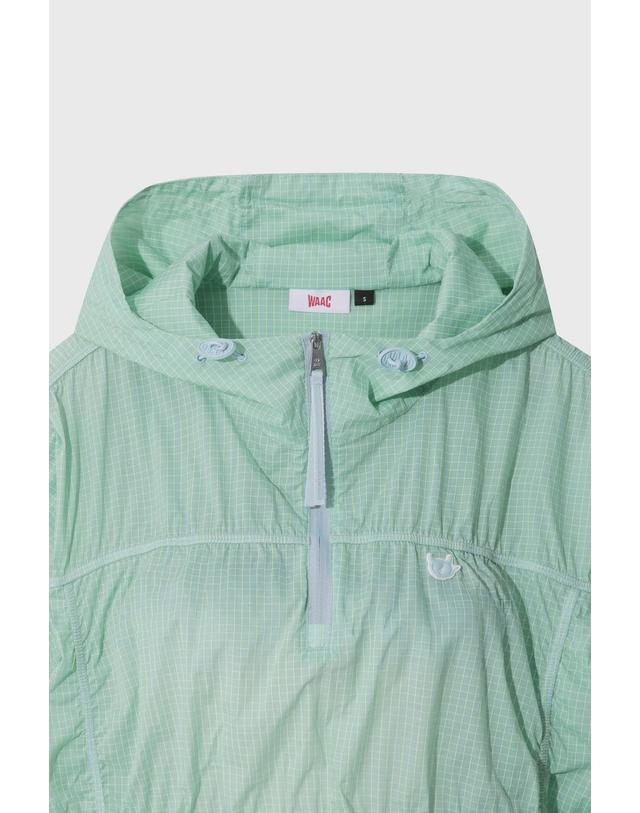 왁 [WAAC] Women Shirring hoodie Anorak WWUAM26400MIX 착용컷