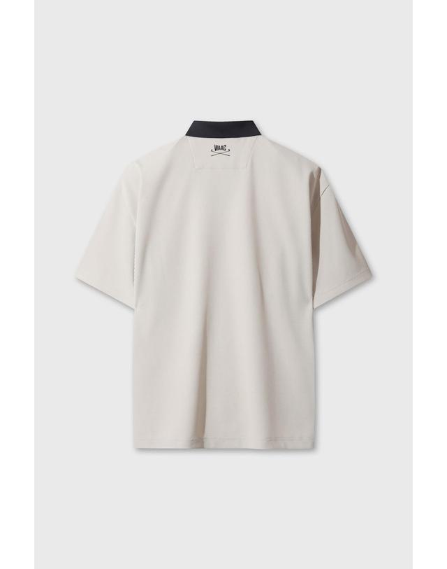 왁 [WAAC X JONES] Mens Loose fit Polo WMTCM26271BEL 착용컷