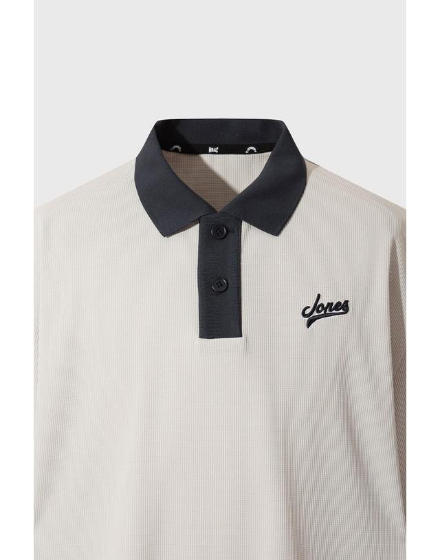 왁 [WAAC X JONES] Mens Loose fit Polo WMTCM26271BEL 착용컷