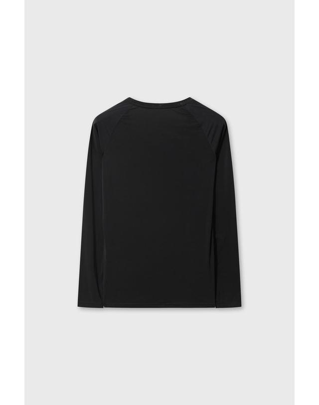 왁 [WAAC] Sun Shield Silky Base Layer (OE) WWTBM26901BKX 착용컷