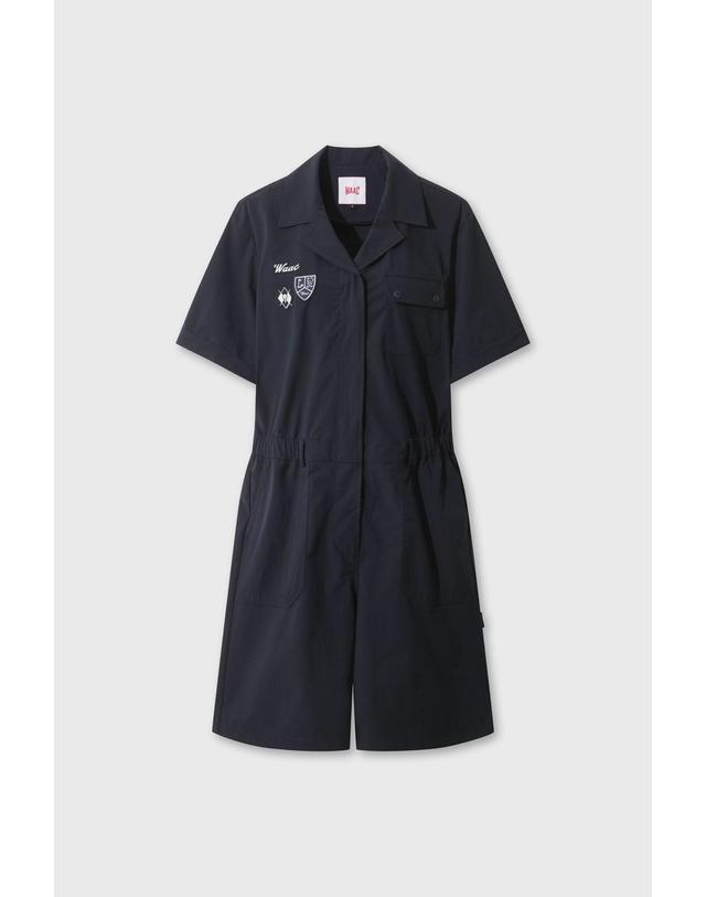 왁 [WAAC] Long Jumpsuit WWUAM26201NYD 착용컷
