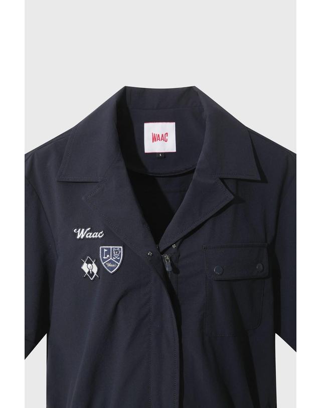 왁 [WAAC] Long Jumpsuit WWUAM26201NYD 착용컷