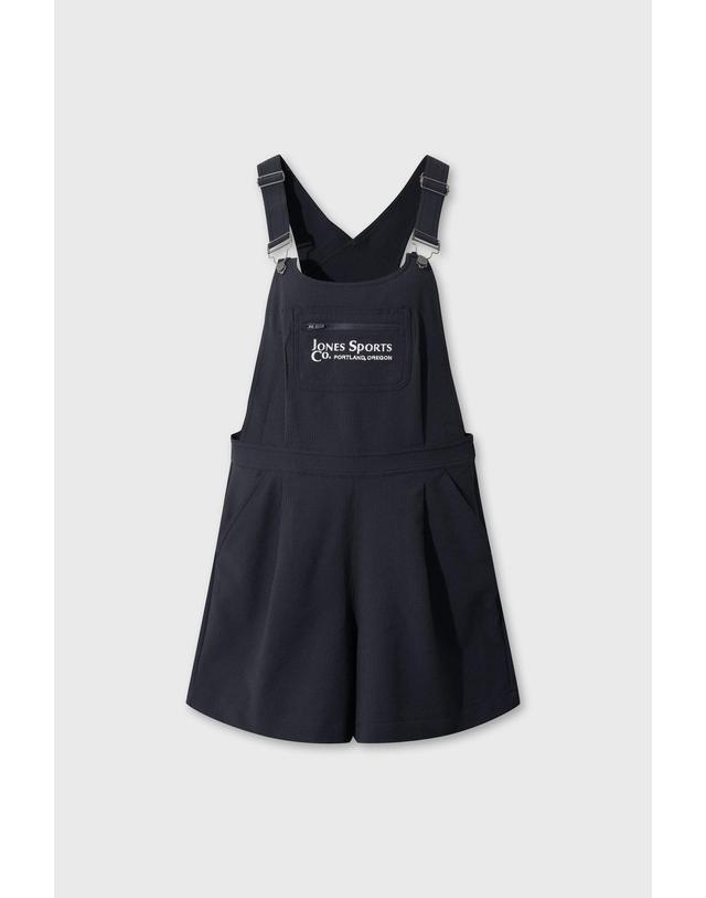 왁 [WAAC X JONES] Women’s Seersucker Overall WWUAM26470NYD 착용컷